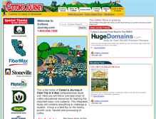 Tablet Screenshot of cottonsjourney.com